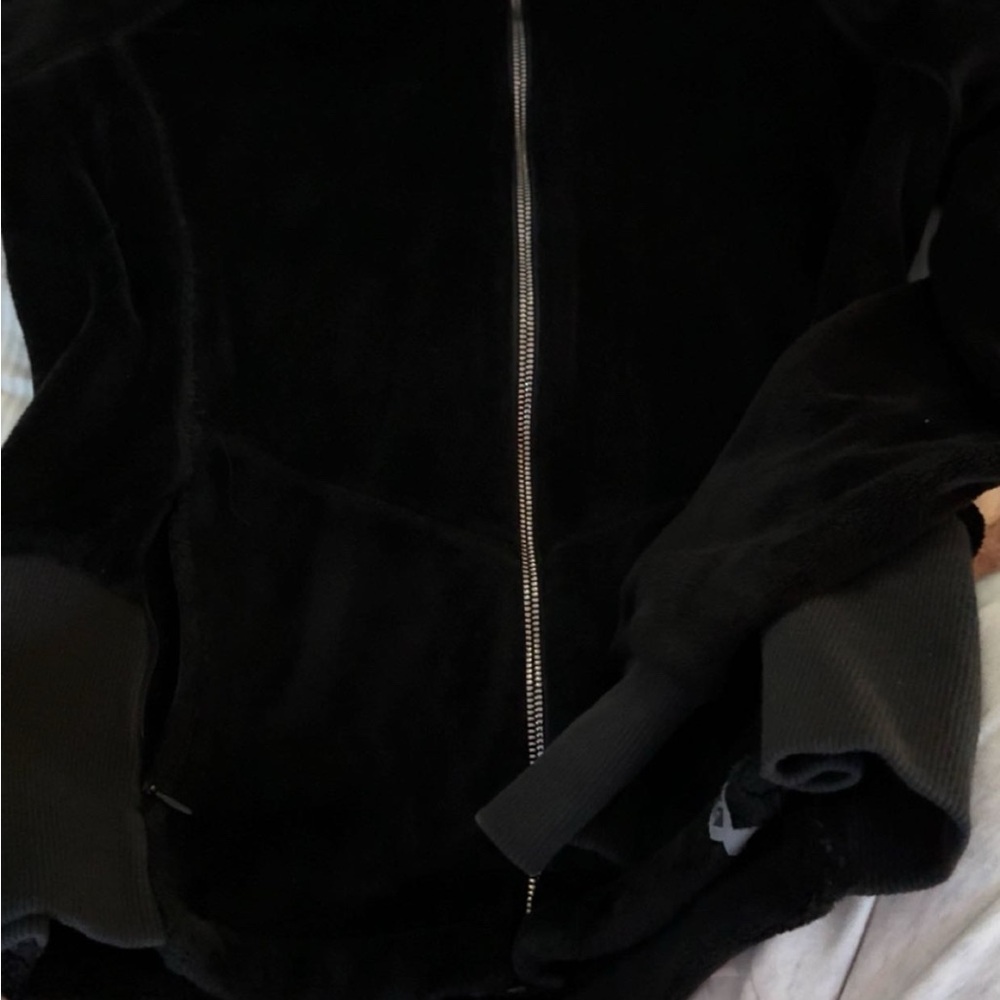 Black Zip-Up Jacket